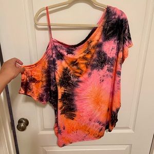 SHEIN tye-dye top size 2XL
